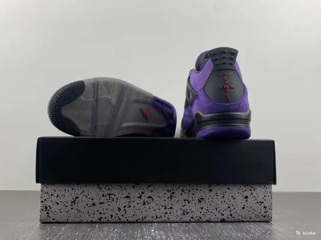 Reps TBK Suede x Air Jordan Scott Purple Travis 4 0602